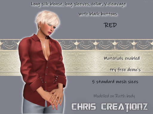 hemd shirt vr 5x mesh v-open alex shirt silk red  5x s.png