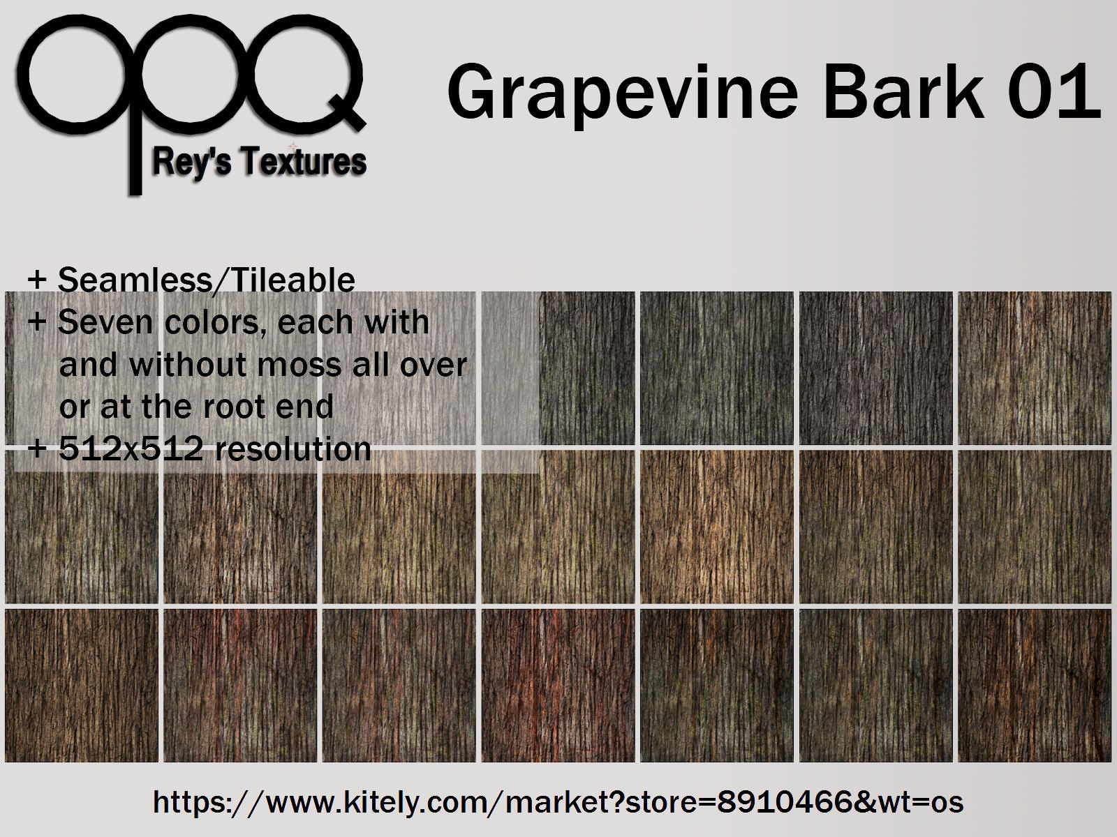 Rey's Grapevine Bark 01 Poster KM.jpg