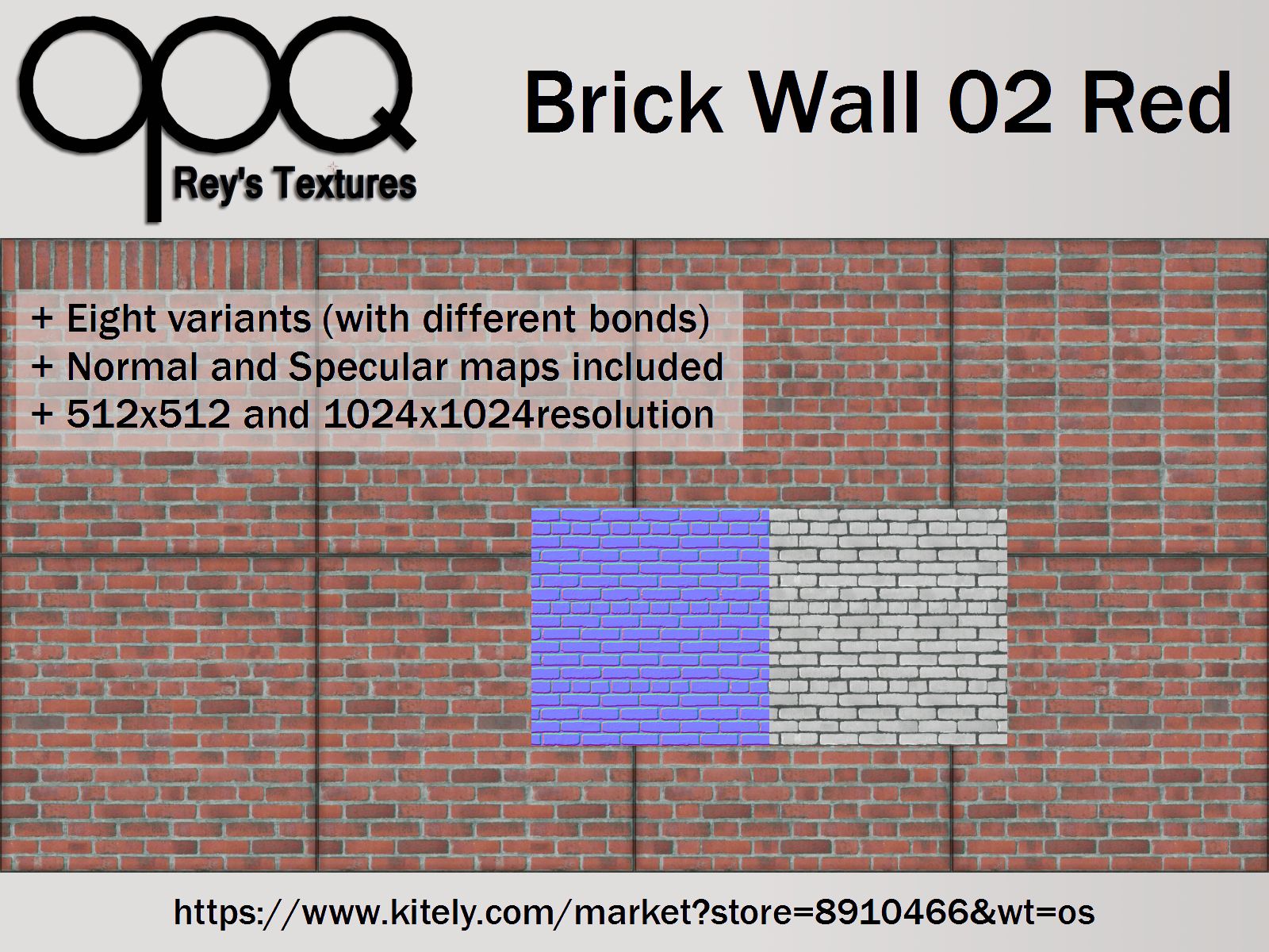 Rey's Brick Wall 02 Red Poster Kitely.jpg