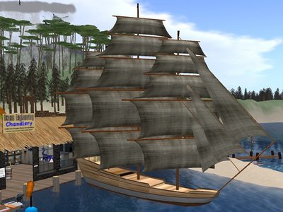Tall Ship built with this Sailboat Builders Kit
